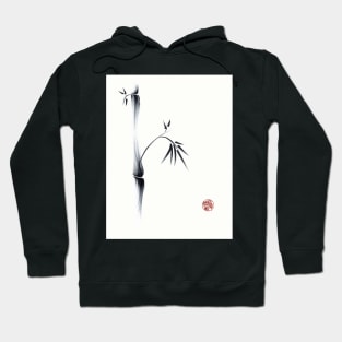 Oneness - original ink brush pen Zen sumie painting Hoodie